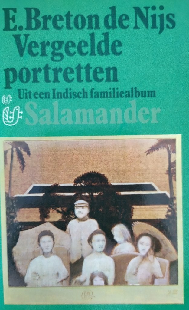 Vergeelde Portretten uit een Indisch familiealbum, E. Breton de Nijs (Rob Nieuwenhuys), Zo goed als nieuw, Ophalen, 20e eeuw of later
