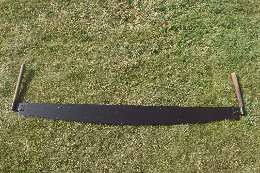 Antieke trekzaag boomzaag 140 cm, Ophalen
