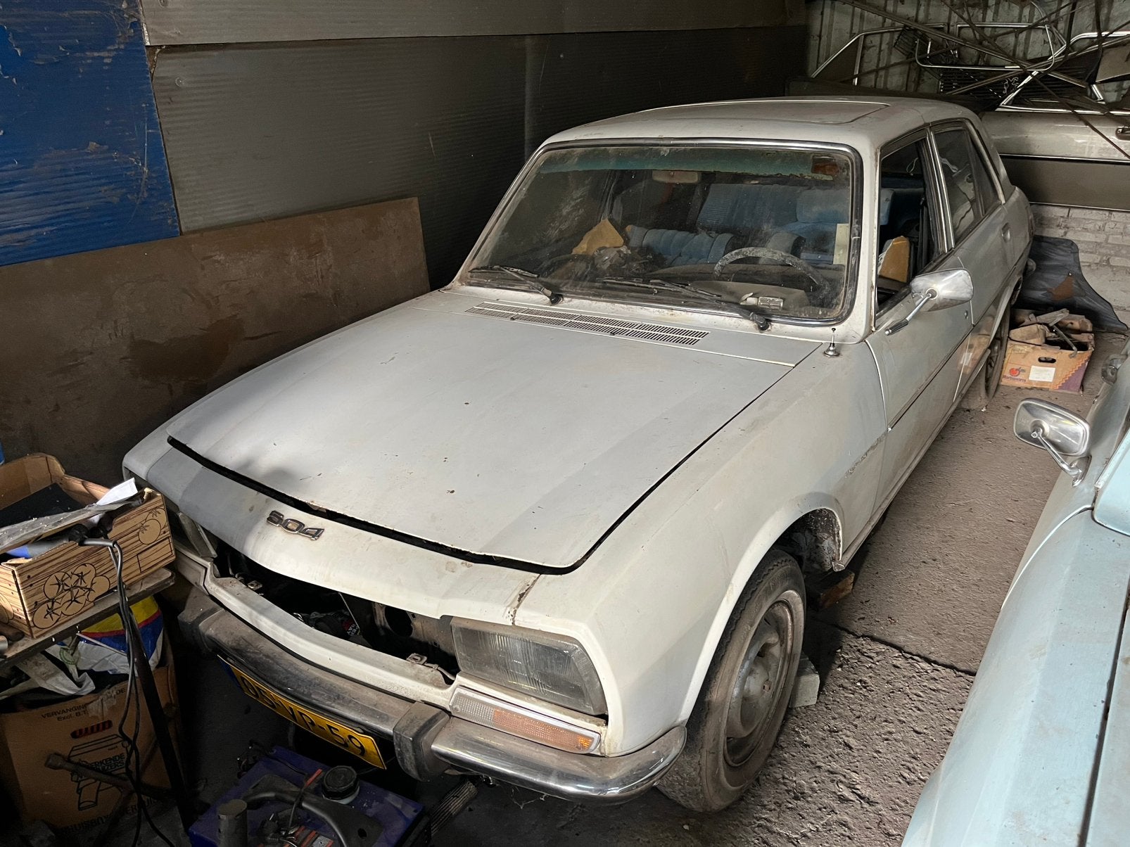 Peugeot 504 Loop of Sloop, Ophalen, Peugeot