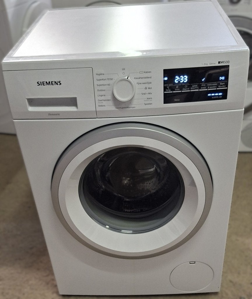 Jonge Siemens A+++ 8 kg wasmachine , garantie, bezorging, Witgoed en Apparatuur, Wasmachines, 1200 tot 1600 toeren, 8 tot 10 kg