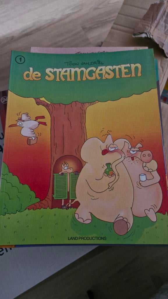 De Stamgasten - Complete serie (24 stripboeken), Boeken, Stripboeken, Complete serie of reeks, Ophalen of Verzenden, Gelezen, Toon van Driel