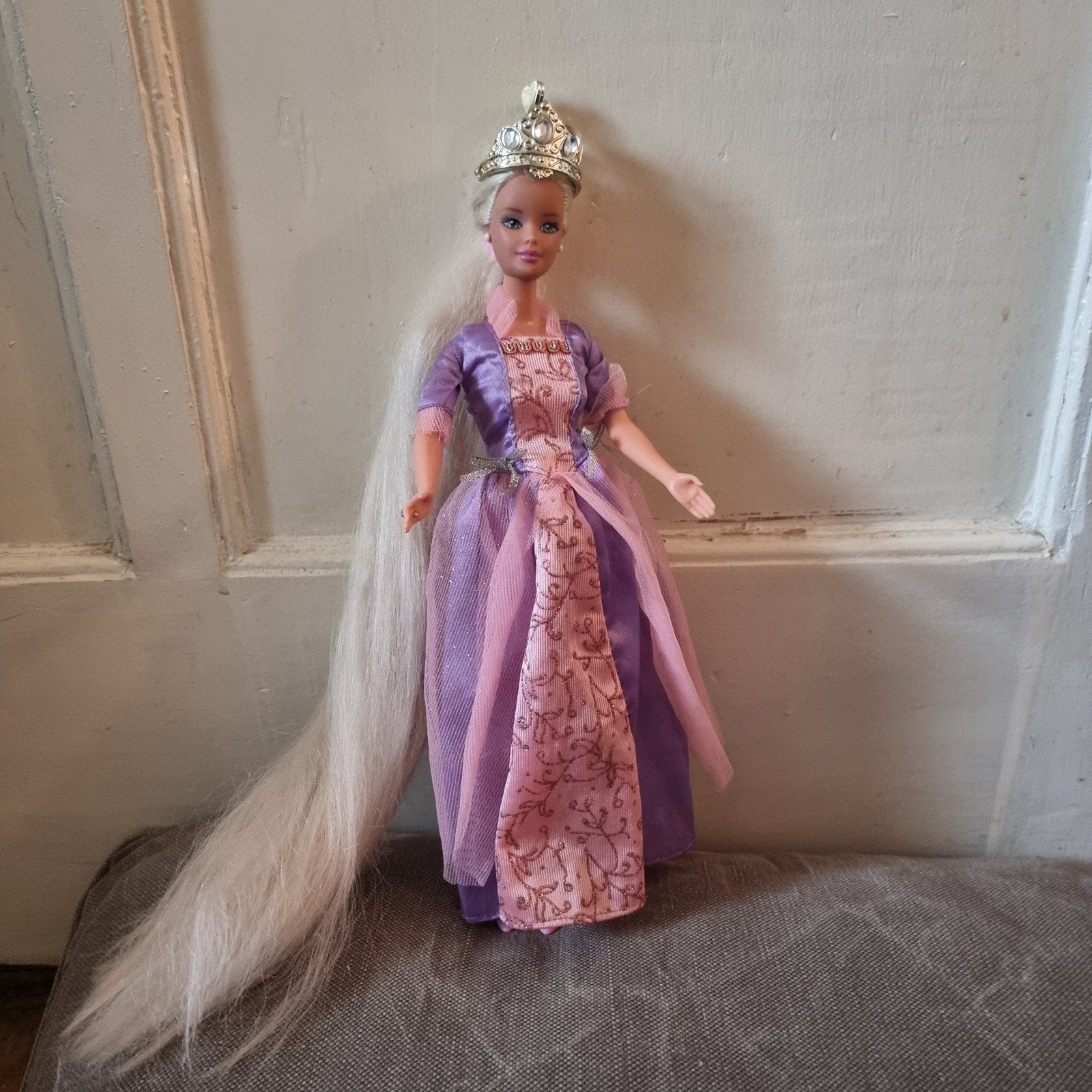 Vintage Barbie Rapunzel 1997 met originele accessoires, Ophalen of Verzenden, Gebruikt, Barbie