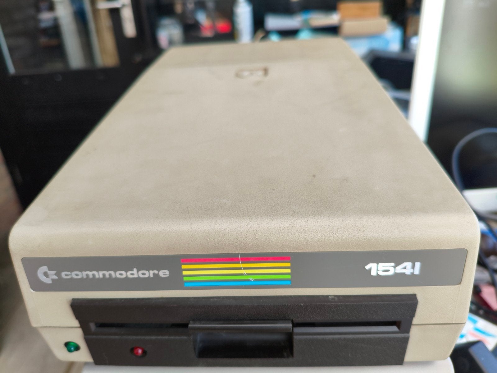 Commodore 1541 diskdrive met kabels., Computers en Software, Vintage Computers, Ophalen of Verzenden