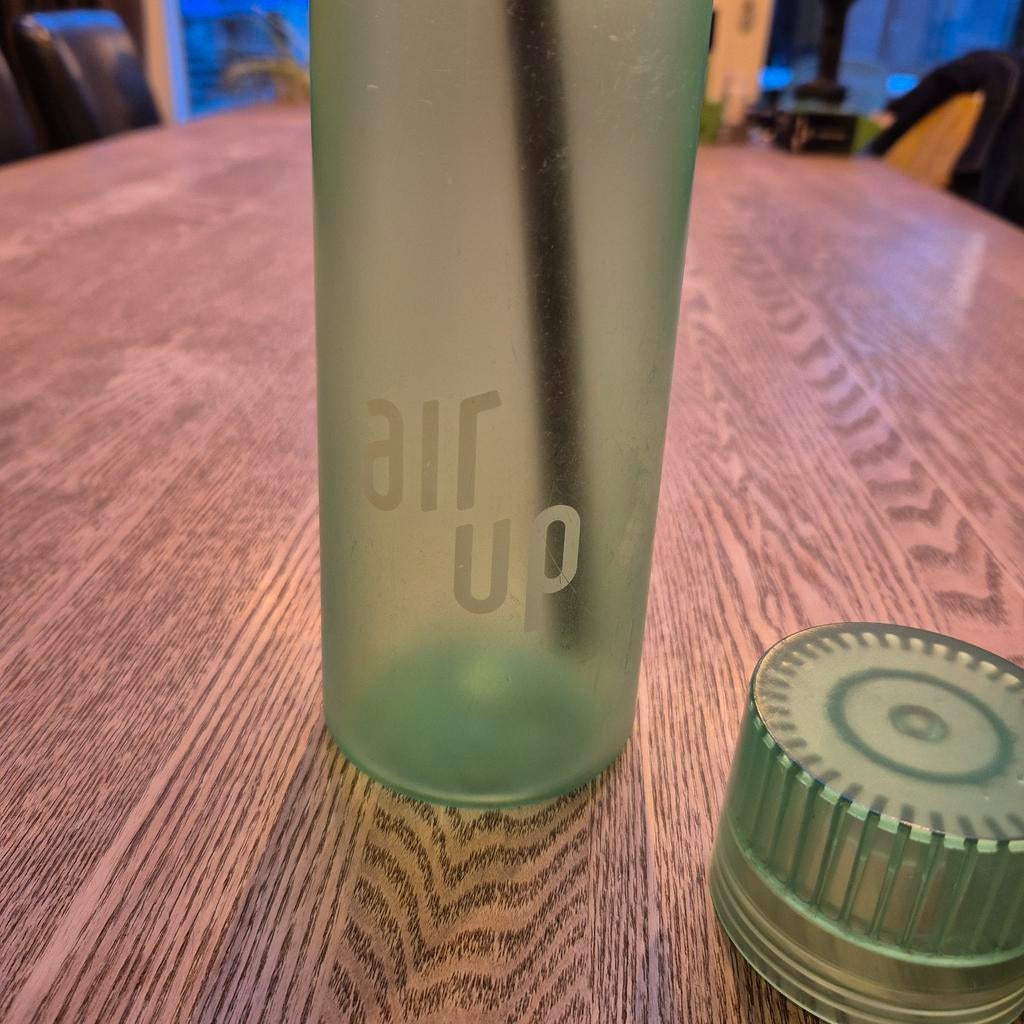 Air up fles met doos en boekjes, Sport en Fitness, Bidons, Ophalen of Verzenden