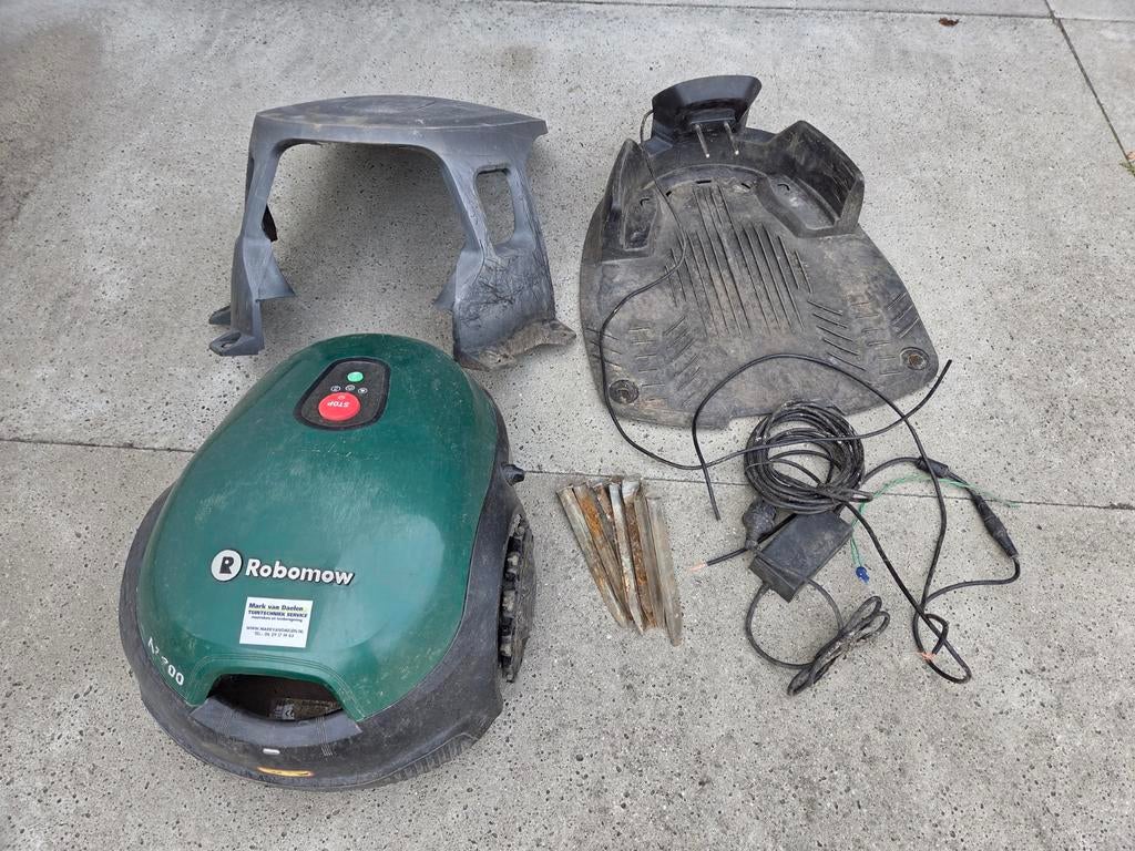 Robotmaaier Robomow RT300 - defect basisstation, Tuin en Terras, Ophalen, Gebruikt, 20 tot 25 cm, Robomow