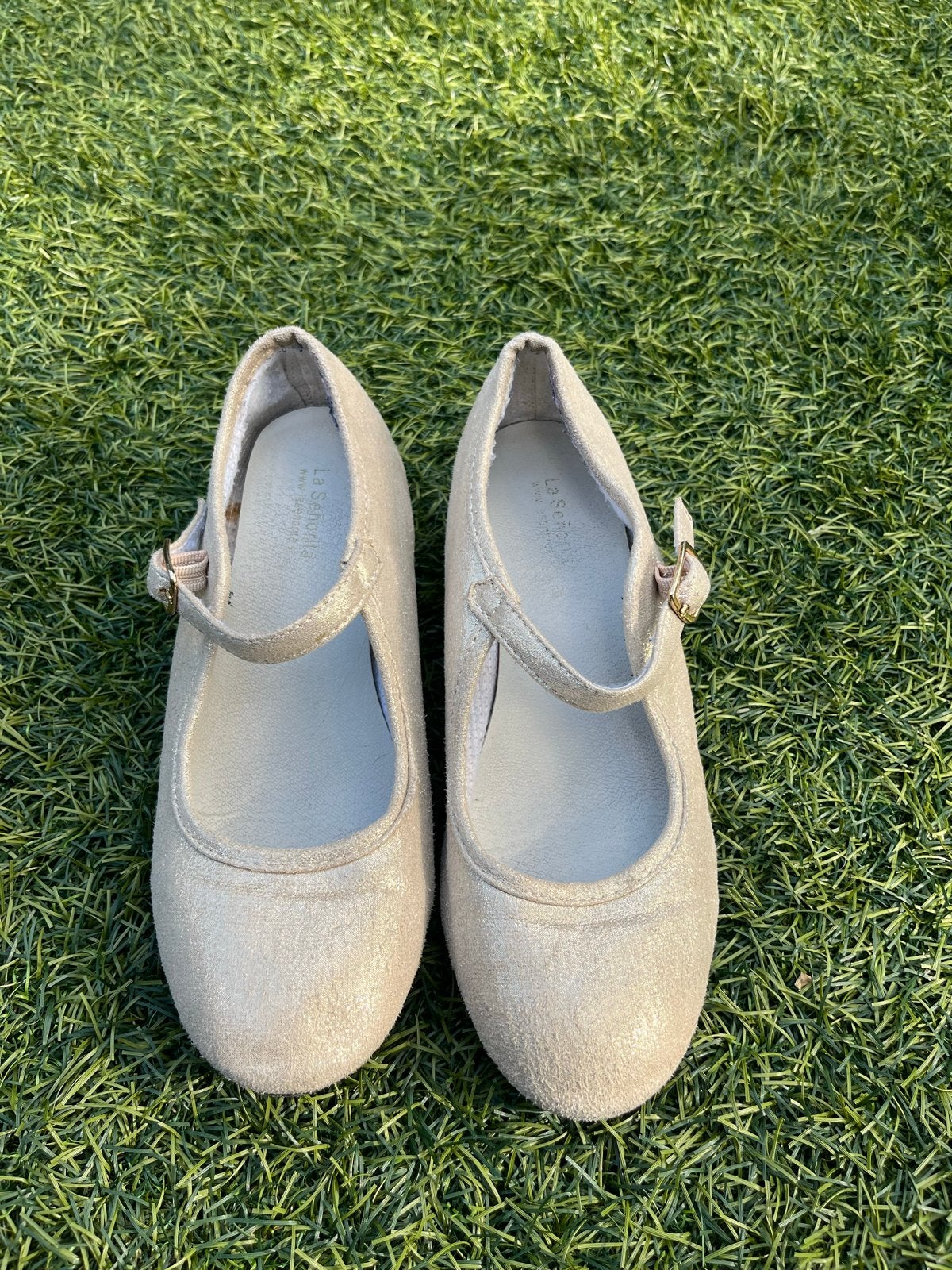 Senorita schoenen maat 33, Ophalen, Schoenen met lage hakken, Beige, Zo goed als nieuw