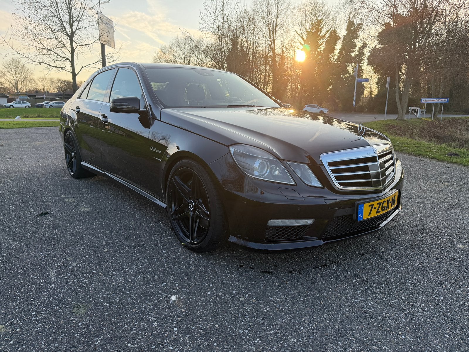 Mercedes-Benz E-Klasse 6.3 E63 AMG | NIEUW APK | AUT | Zwart, Auto's, Mercedes-Benz, Automaat, Achterwielaandrijving, 8 cilinders
