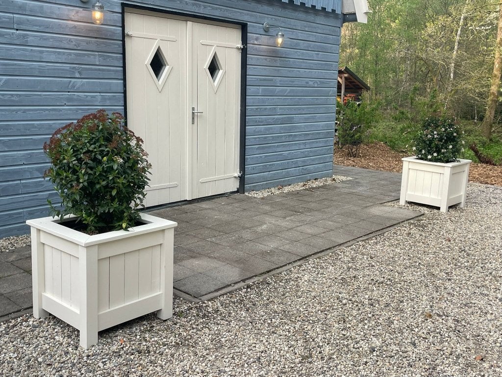 houten bloembakken naar eigen idee!, Tuin en Terras, Bloembakken en Plantenbakken, Vierkant, Nieuw, Ophalen of Verzenden, Balkon