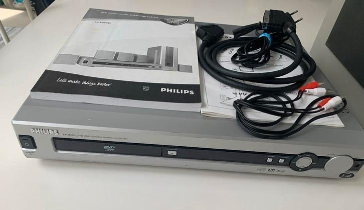 Philips DVD home cinema system LX-3000D TEAB, Audio, Tv en Foto, Home Cinema-sets, Ophalen, Gebruikt, Philips, Dvd-speler