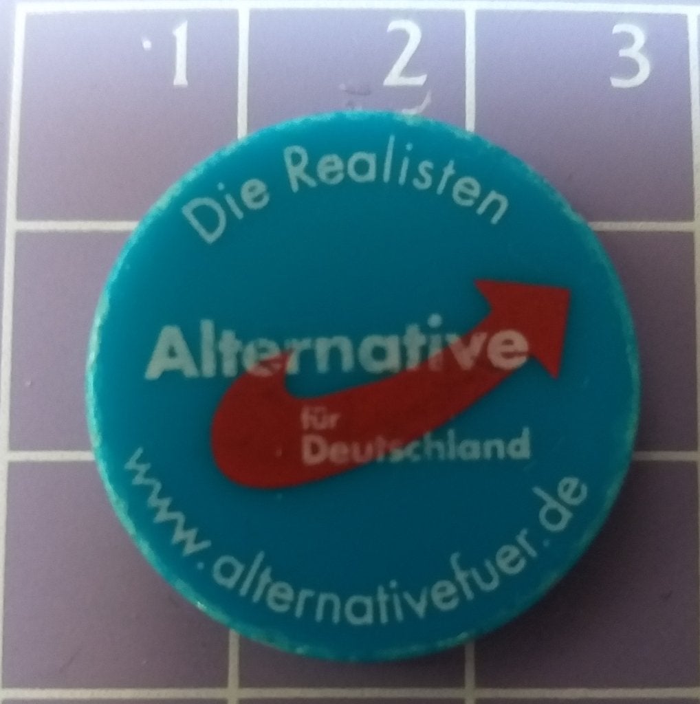 Winkelwagenmunt Alternative für Deutschland (AfD), Ophalen of Verzenden