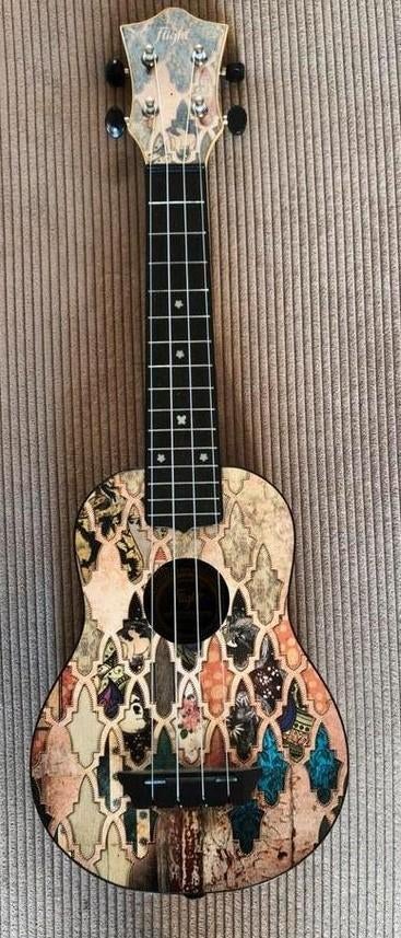 Unieke Flight Sopraan Ukulele - met hoes, Zo goed als nieuw., Muziek en Instrumenten, Ophalen, Zo goed als nieuw, Overige typen
