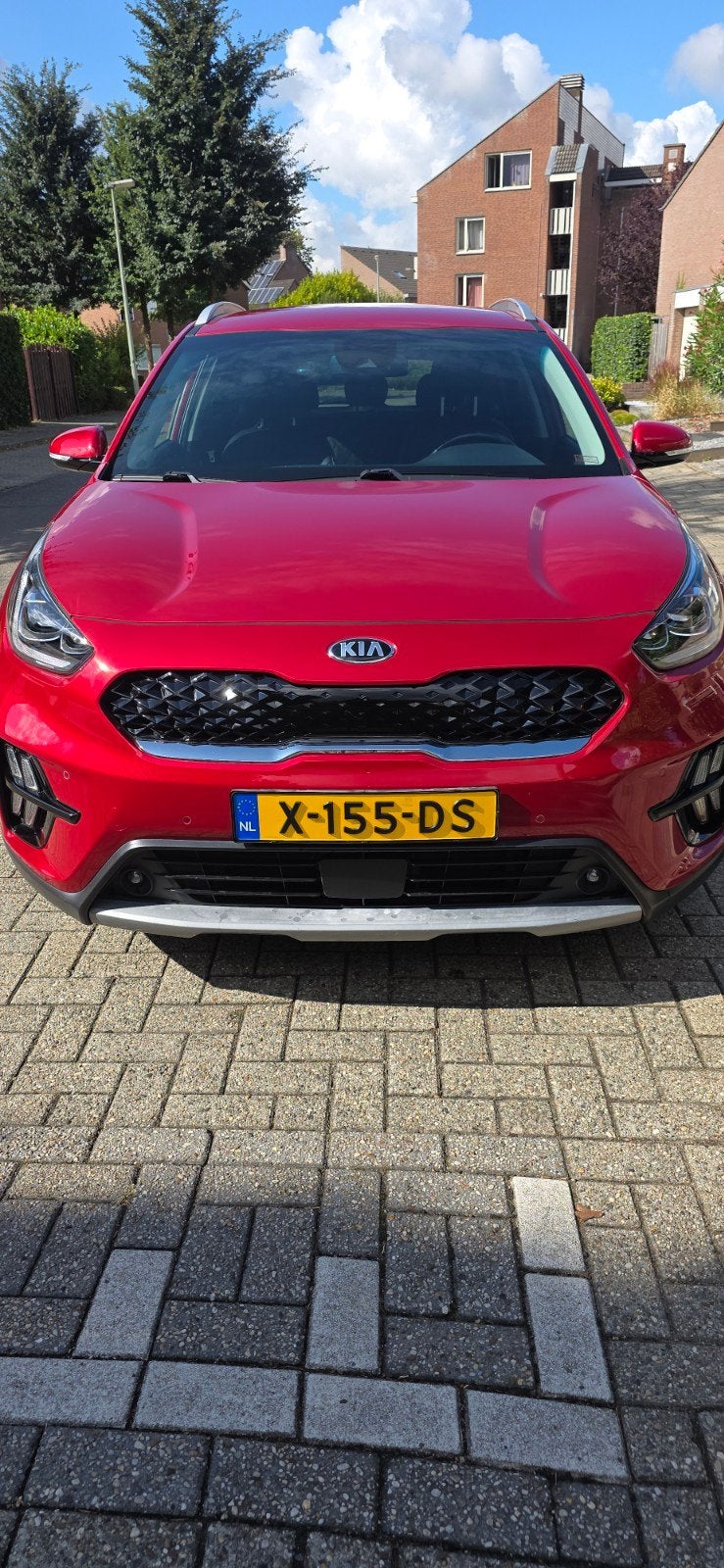 Kia Niro 1.6 GDi Phev 141pk Dct6 2020 Rood, Auto's, Kia, Plug-in hybride, SUV of Terreinwagen, Geïmporteerd, Niro