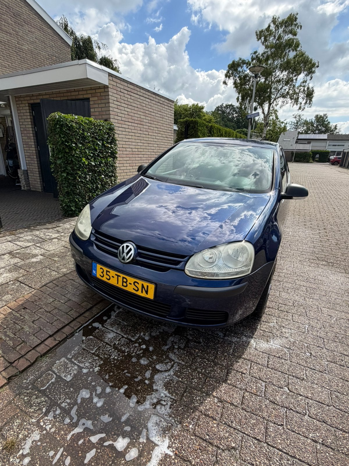 Volkswagen Golf 1.6 16V FSI 85KW 5D 2006 Blauw, Auto's, Voorwielaandrijving, 1195 kg, 4 cilinders, Blauw
