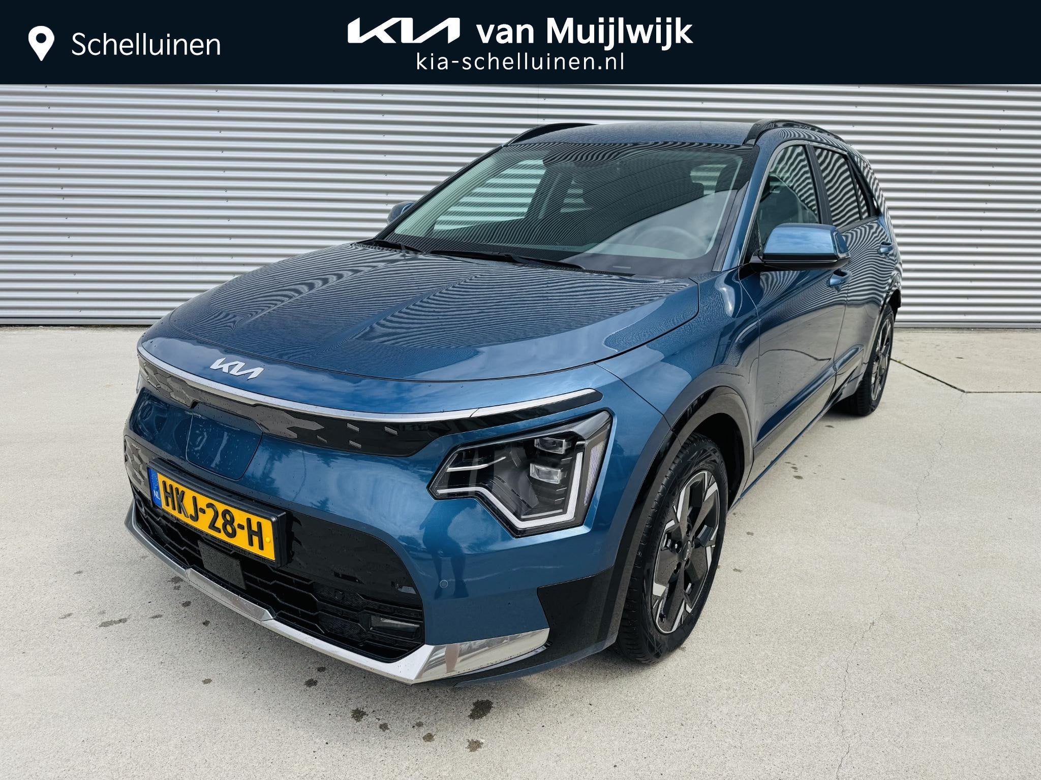 Kia Niro EV Air 64.8 kWh SOH 100% | Privacyglass | Stoel&Stu, Auto's, 750 kg, Origineel Nederlands, 420 min, 204 pk