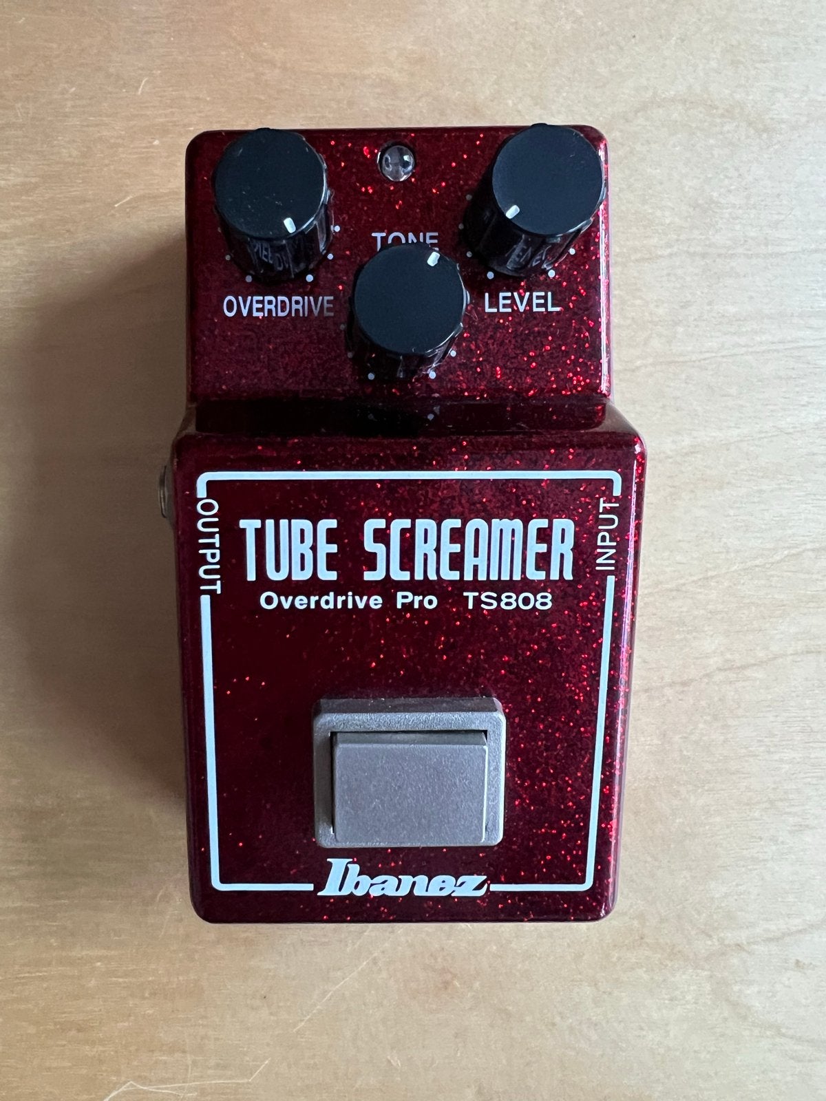 Ibanez Tube Screamer Overdrive TS808 40th Anniversary, Muziek en Instrumenten, Ophalen of Verzenden, Zo goed als nieuw, Distortion, Overdrive of Fuzz