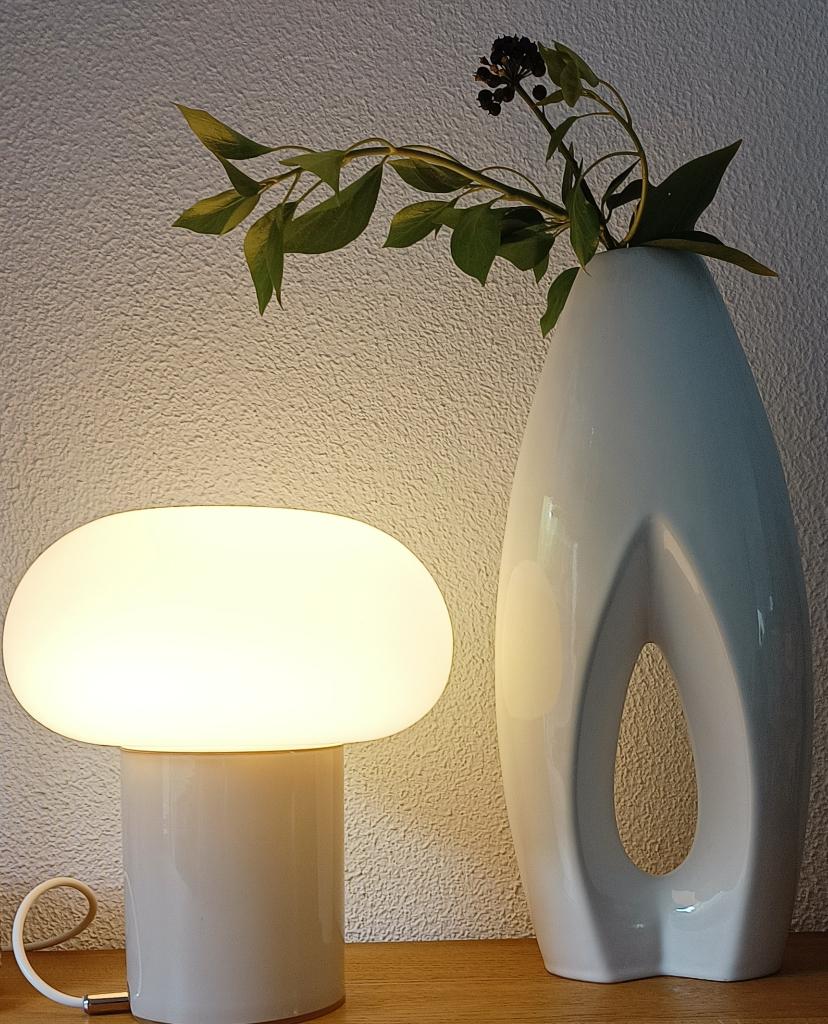 IKEA DEJSA tafellamp - designer  Hanna Kaarina  voor IKEA, Ophalen, Gebruikt, Glas