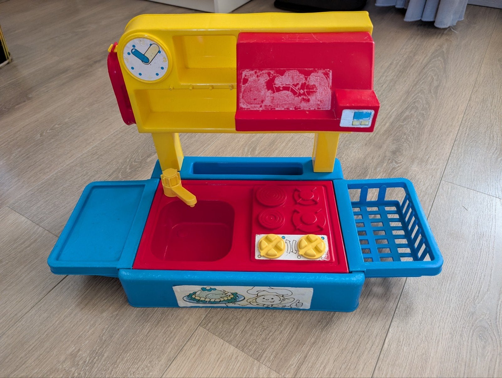 Retro speelkeukentje jaren '90, Ophalen of Verzenden, Gebruikt, Kunststof, Speelkeuken