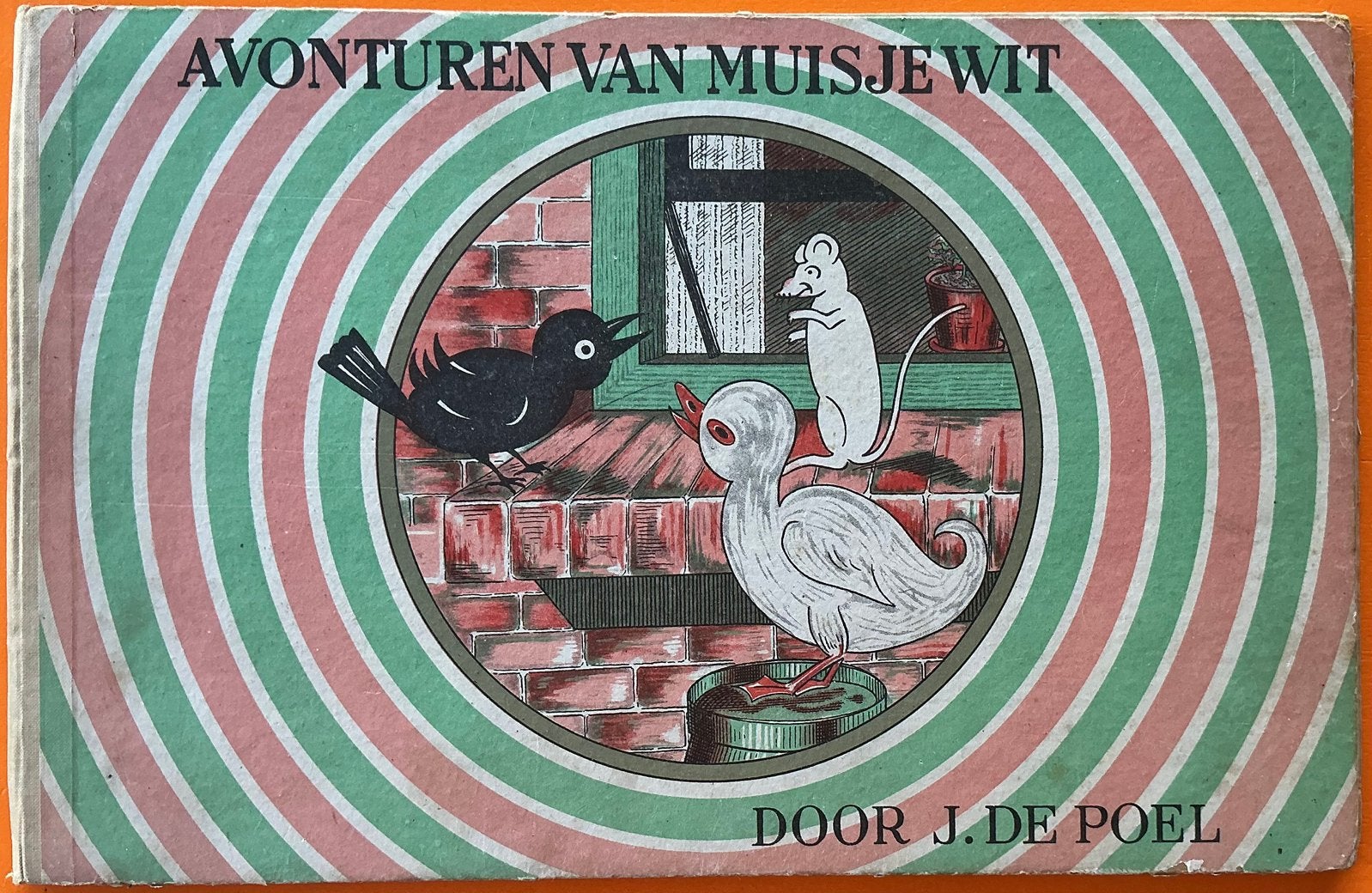 Vintage leesboekje, Avonturen van muisje Wit, Ophalen of Verzenden