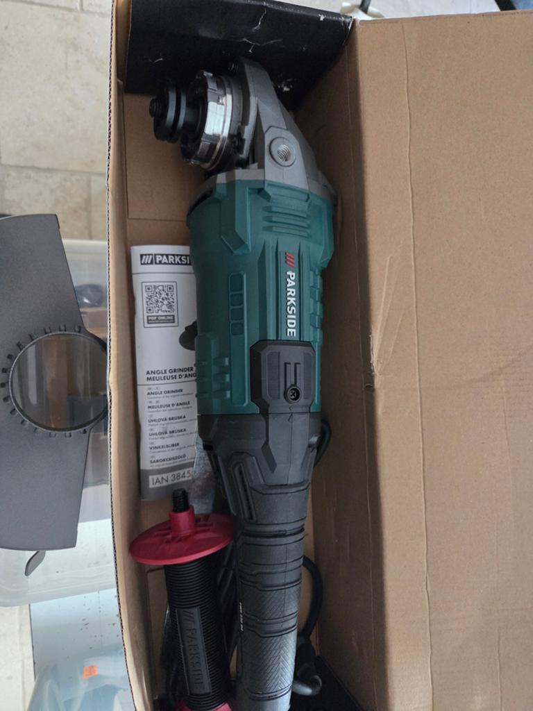 Parkside PWS 230 D4 Haakse Slijper 2000W - Nieuw, Ophalen of Verzenden, Nieuw, 1000 watt of meer, Haakse handslijpmachine