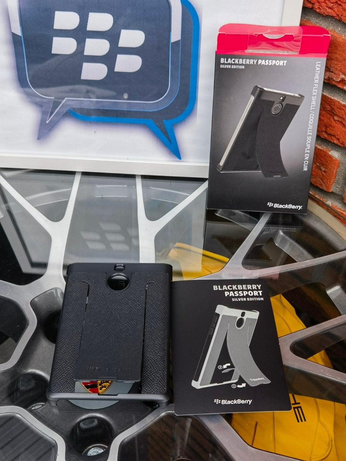 Origineel hard cover voor blackberry passport silver edition, Ophalen of Verzenden, Nieuw, Hoesje of Tasje