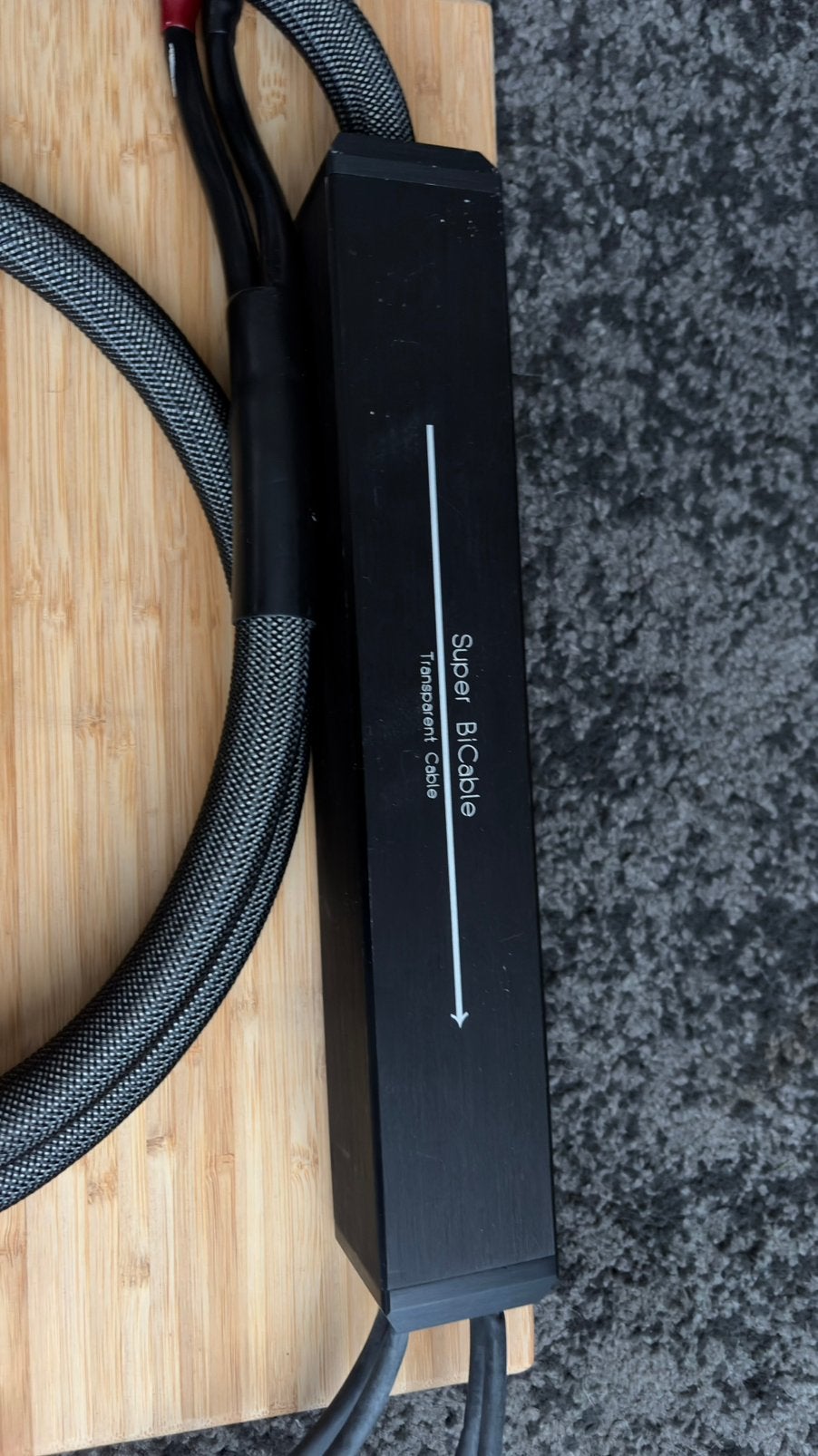 Transparent Super Bi-Wire luidsprekerkabel, Ophalen, 2 tot 5 meter, Luidsprekerkabel