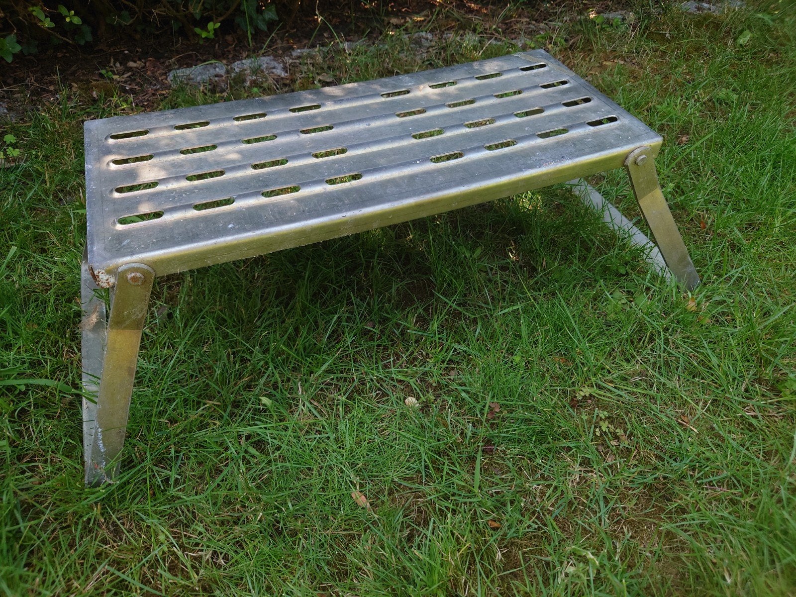 Opstapje voor Caravan / camper (49x21x20H), nette staat!, Ophalen of Verzenden, Gebruikt