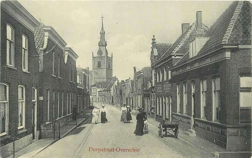 380-215-005 Overschie Dorpstraat, Verzenden, Voor 1920, Zuid-Holland