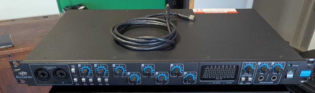 Focusrite Saffire Pro 40 Firewire Audio Interface, Computers en Software, Ophalen, Gebruikt, Extern, Focusrite