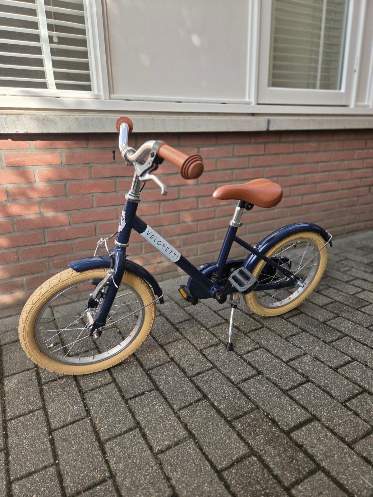 Veloretti fiets Maxi blauw, Ophalen, Gebruikt, 16 tot 20 inch