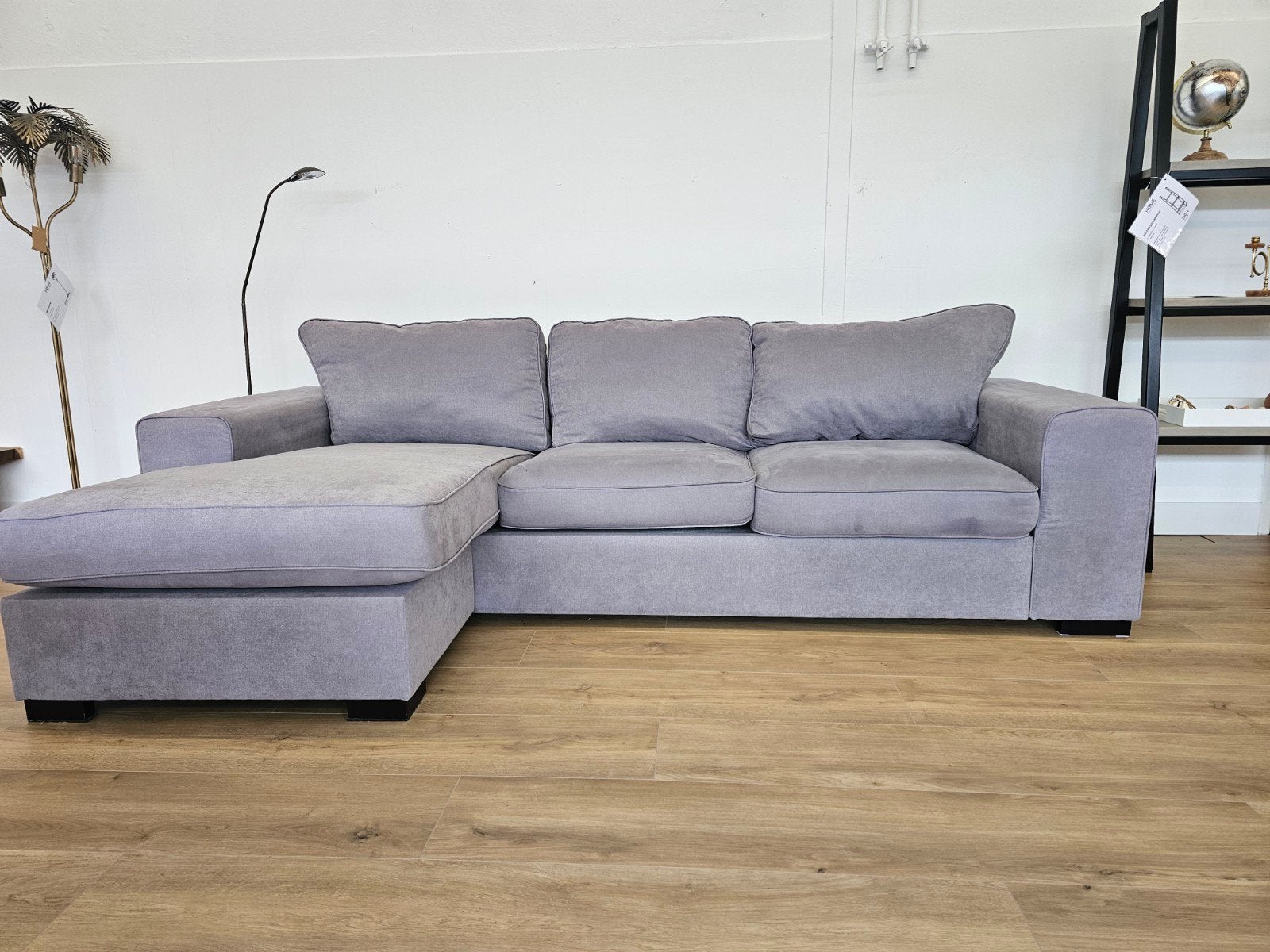 Textiel hoekbank, Ophalen, 125 cm of meer, 125 cm of meer, Home Friesland