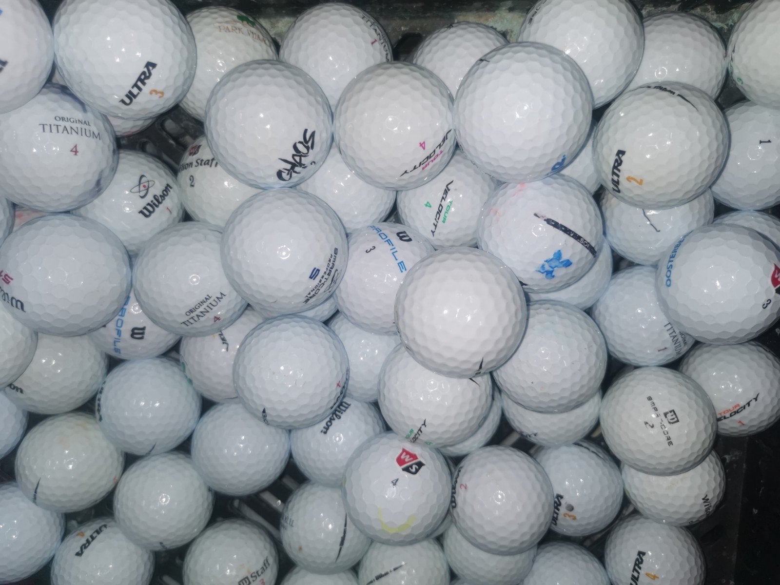 Wilson golfballen AAAA kwaliteit 100 stuks, Ophalen of Verzenden, Bal(len)