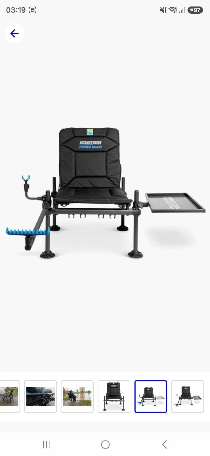 preston ignition feeder chair nieuw in doos ., Ophalen, Nieuw, Complete set