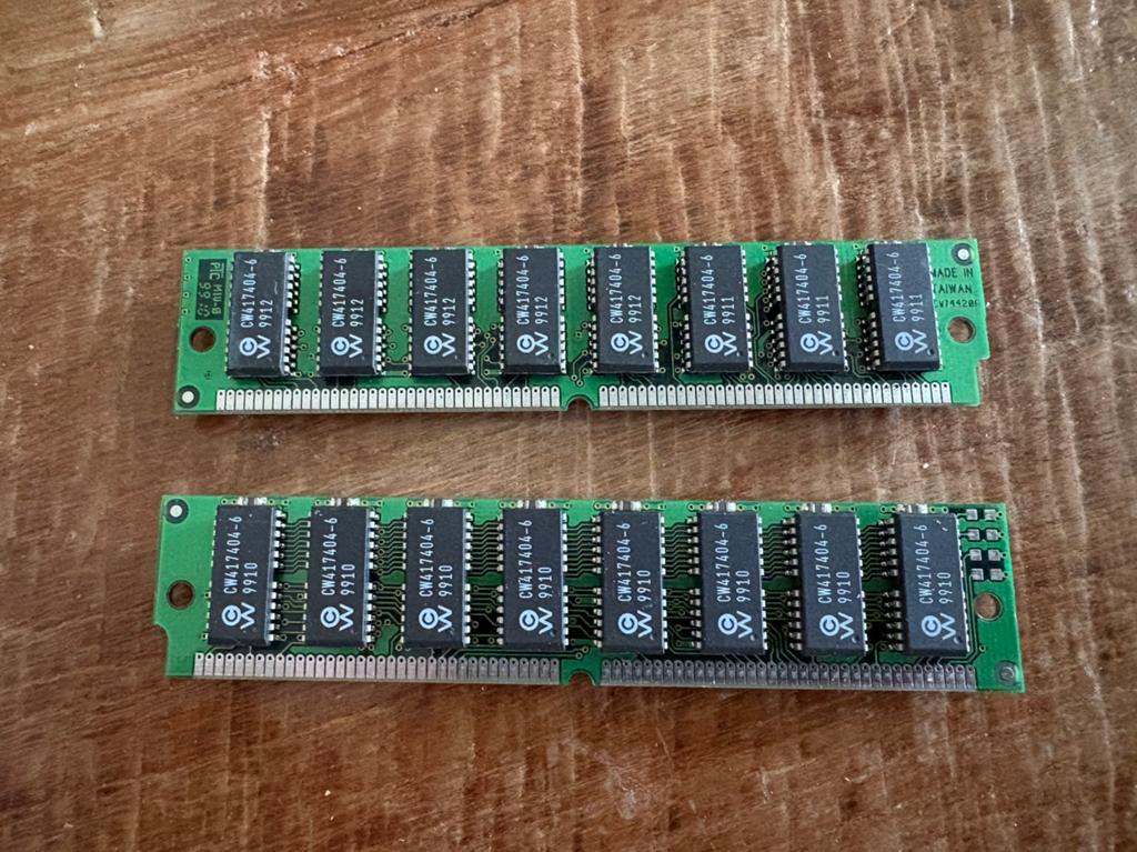 2x 32MB EDO SIMM geheugen – 72-pins, Ophalen of Verzenden