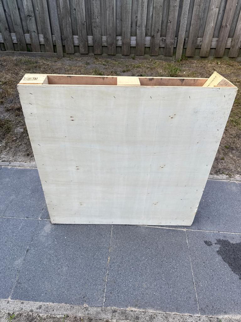 Stevige pallet, Doe-het-zelf en Verbouw, Hout en Planken, Ophalen, Gebruikt, 50 mm of meer, Minder dan 200 cm