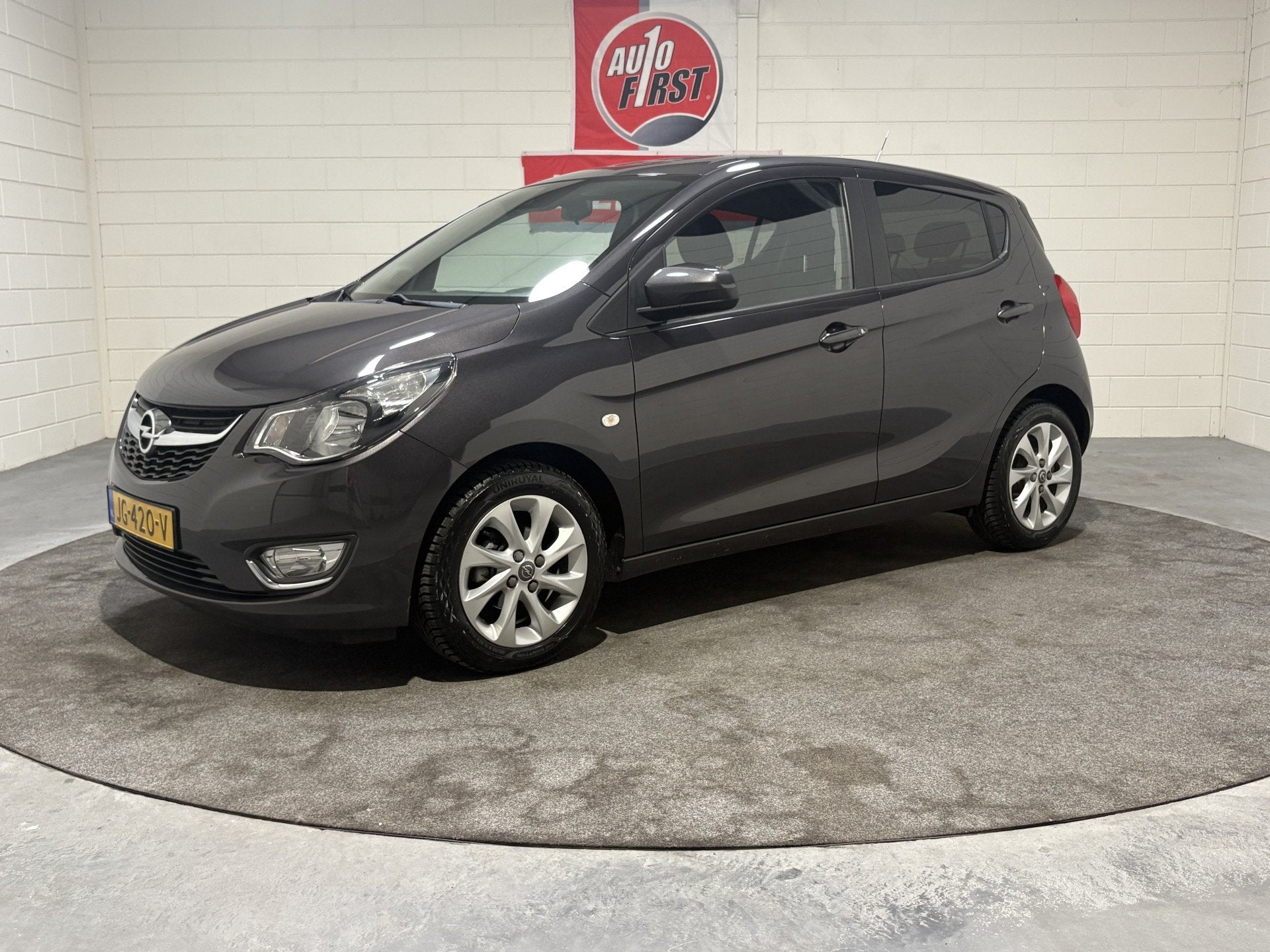 Opel KARL 1.0 ecoFLEX Cosmo, 1e eigenaar, Clima, Cruise, Blu, Auto's, Opel, Voorwielaandrijving, 839 kg, Gebruikt, Euro 6