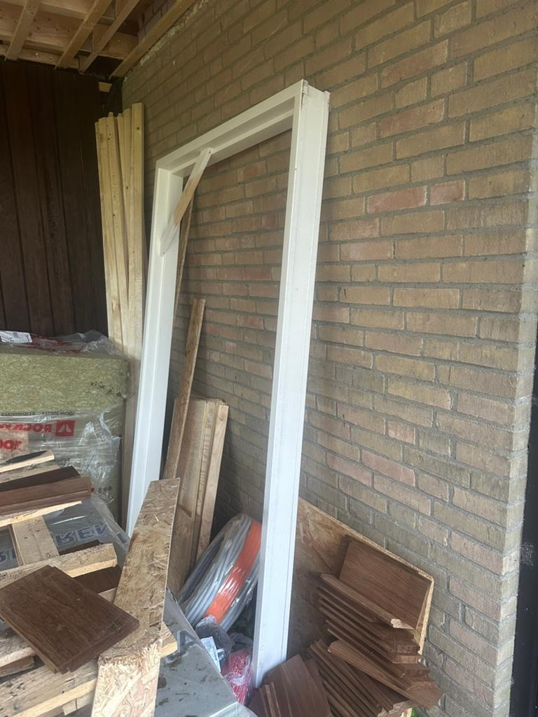 Binnendeur kozijn meranti, Ophalen, Binnendeur, 215 cm of meer