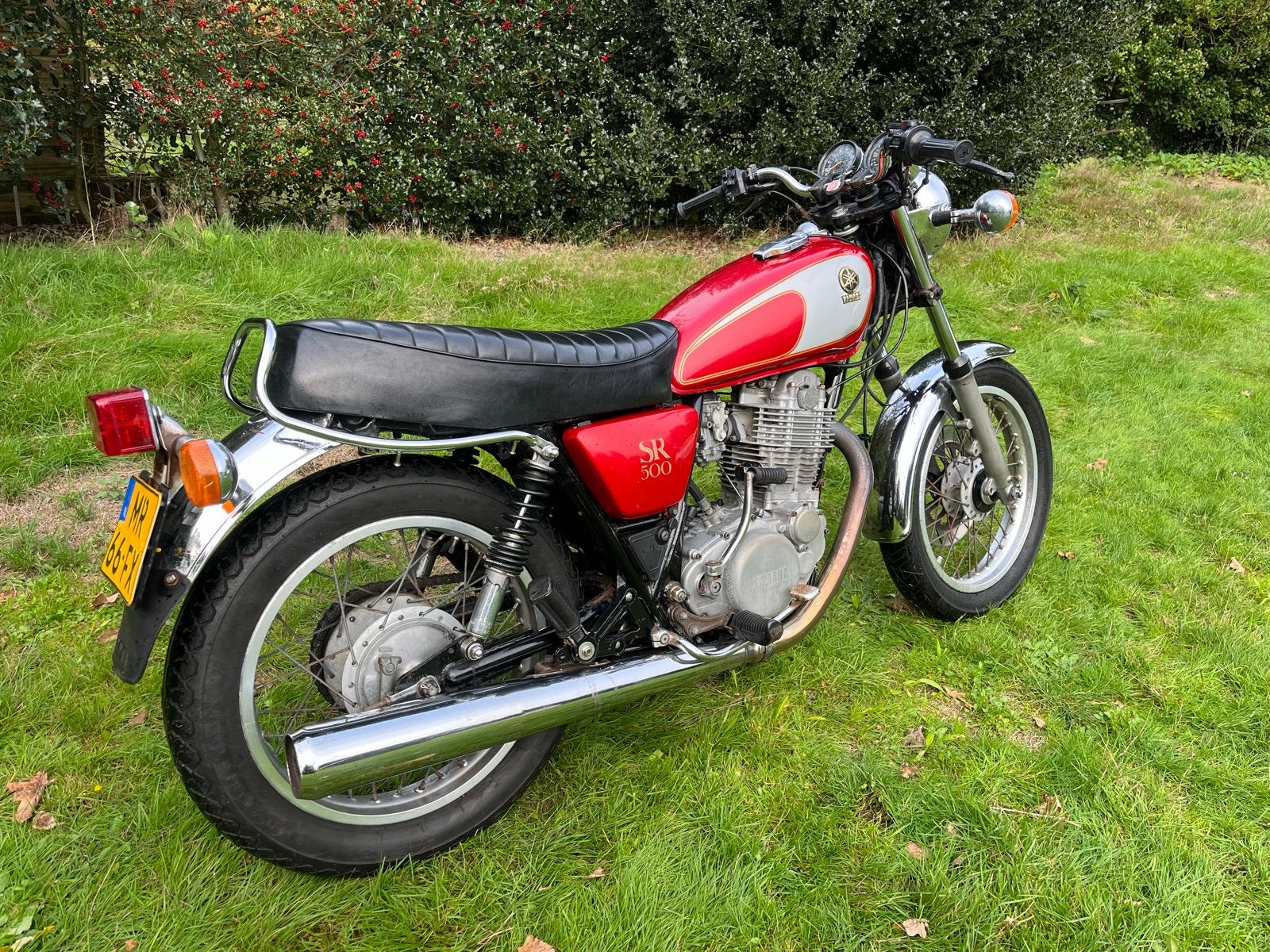 Yamaha SR500 uit 1991, Motoren, Motorrijbewijs A, Gebruikt, Particulier, Handgeschakeld