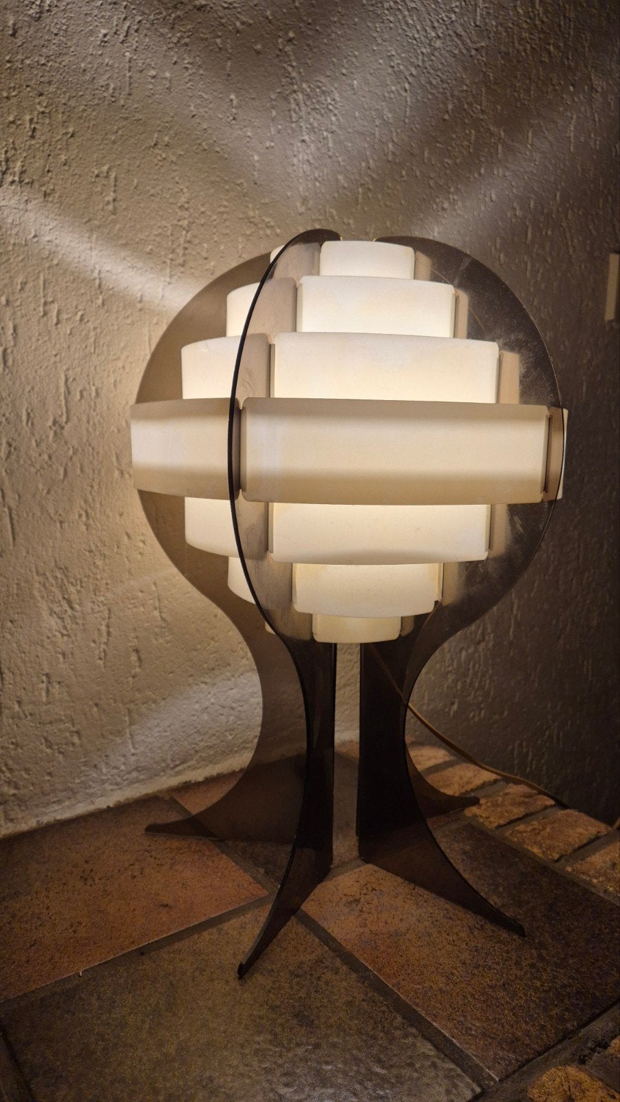 Vintage Tafellamp Jumo "Bolide" Stijl - Uniek Design, Ophalen of Verzenden