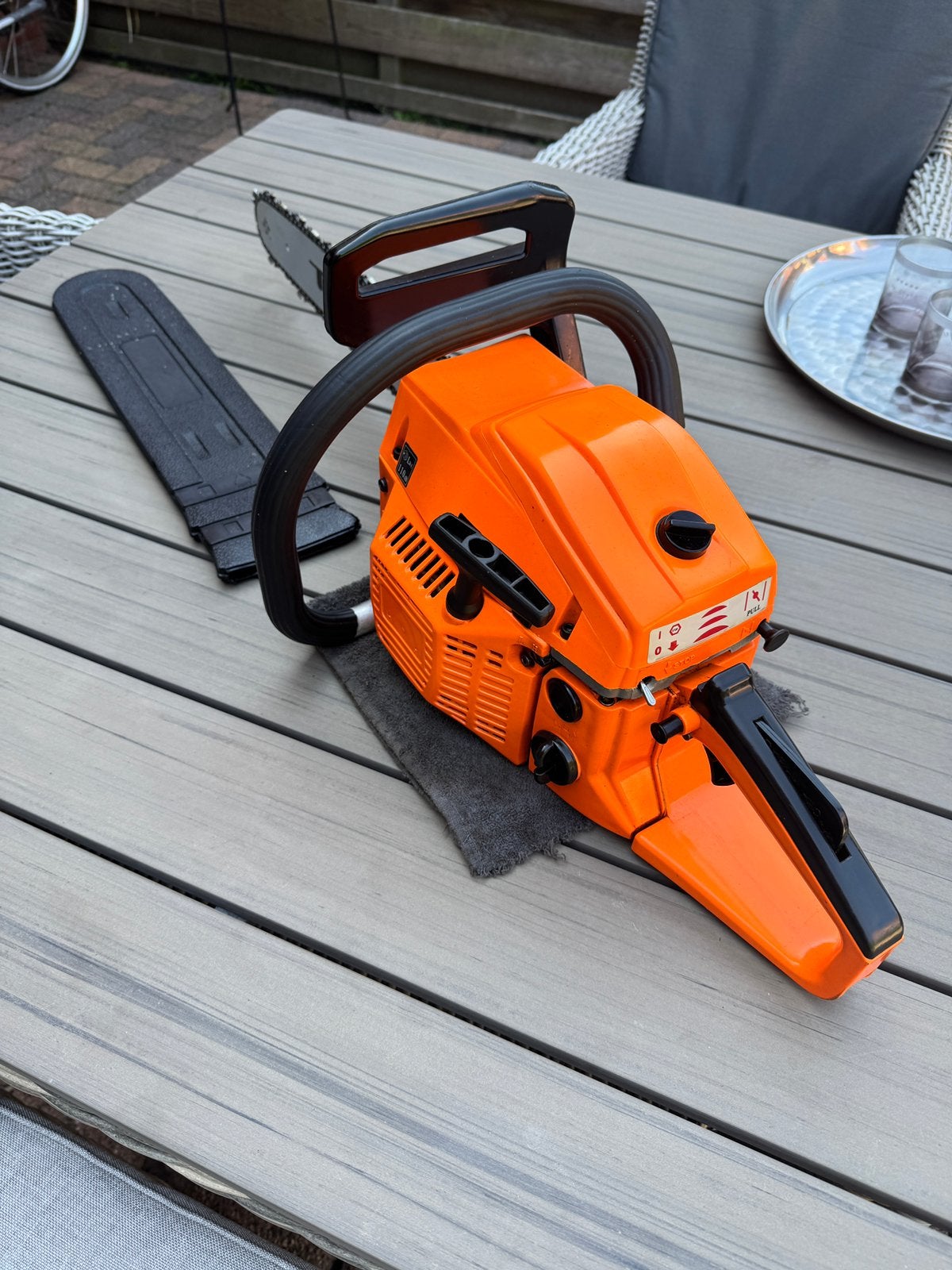 Dikke Kettingzaag als NIEUW 52 cc als Stihl of Husqvarna ., Ophalen of Verzenden, Zo goed als nieuw