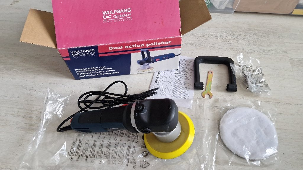 Wolfgang DA850 Dual Action Polijstmachine, Auto diversen, Onderhoudsmiddelen, Ophalen of Verzenden