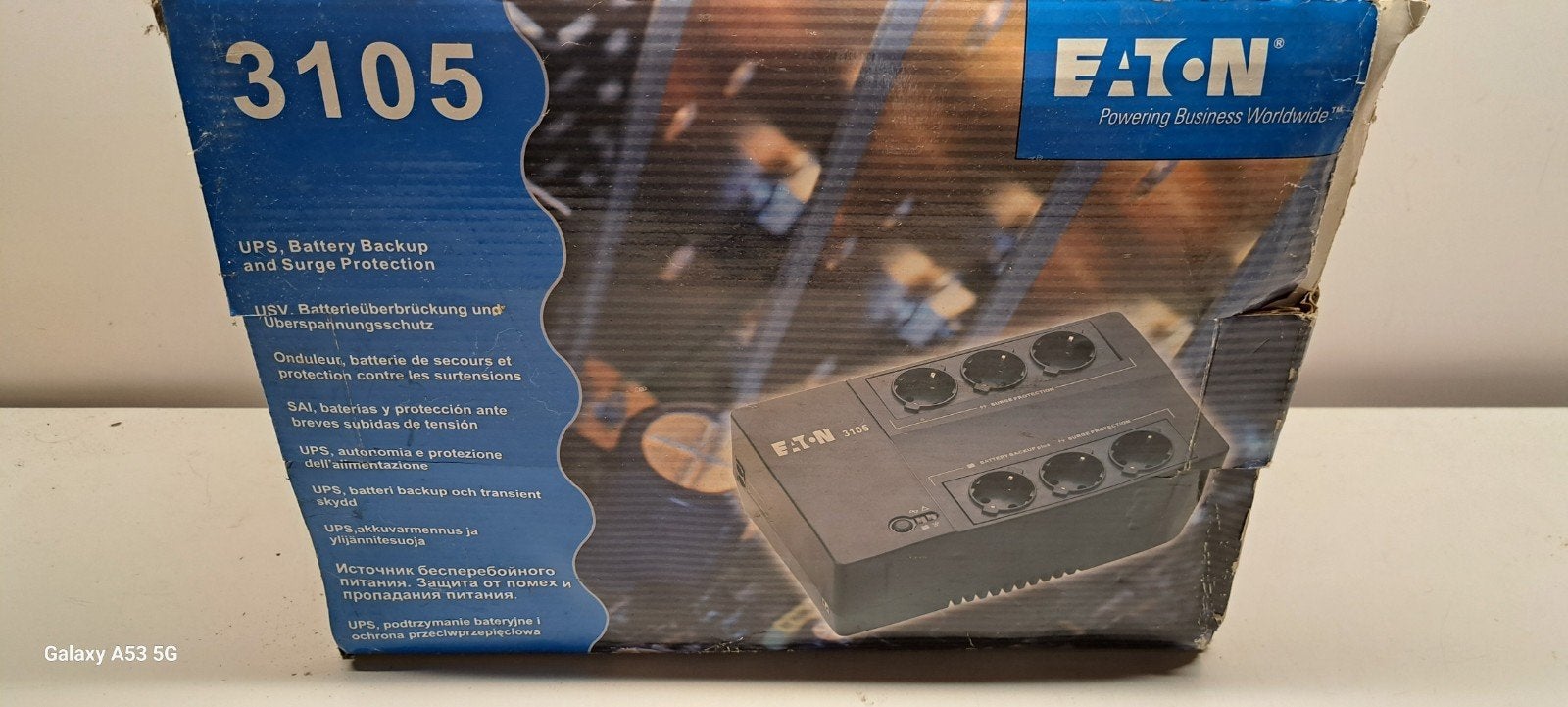 Eaton 3105 UPS - Batterij Back-up & Overspanningsbeveiliging, Ophalen of Verzenden
