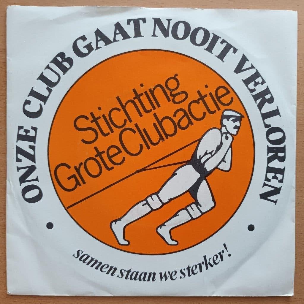 Marc Winter - Onze Club Gaat Nooit Verloren, Cd's en Dvd's, Fotohoes, 7 inch, Ophalen of Verzenden, Zo goed als nieuw