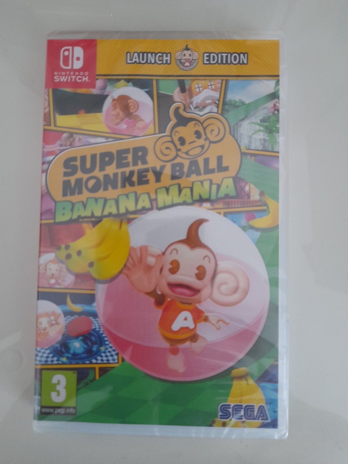 Nieuw switch spel geseald Super Monky ball Banana mania, Overige genres, 1 speler, Nieuw, Ophalen of Verzenden