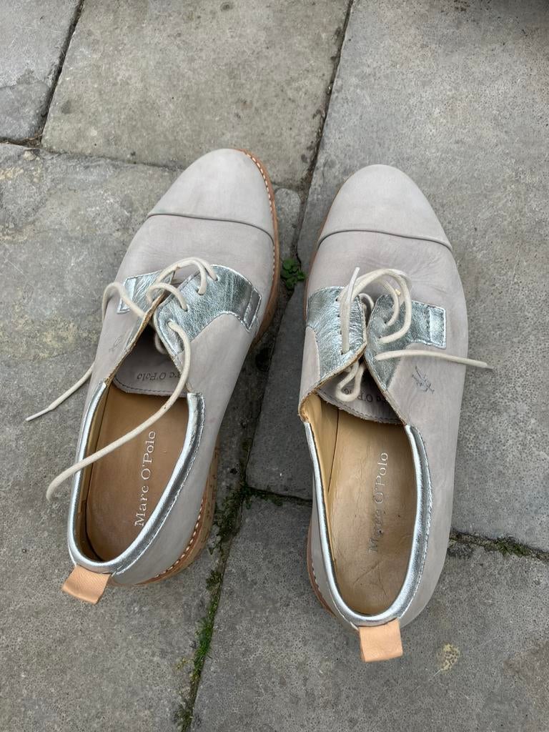 Marco polo mt 37,5, Kleding | Dames, Ophalen of Verzenden, Zo goed als nieuw, Blauw, Sneakers of Gympen