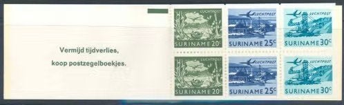 Suriname 1976 - PB 2a - Landschappen, Ophalen of Verzenden, Postfris