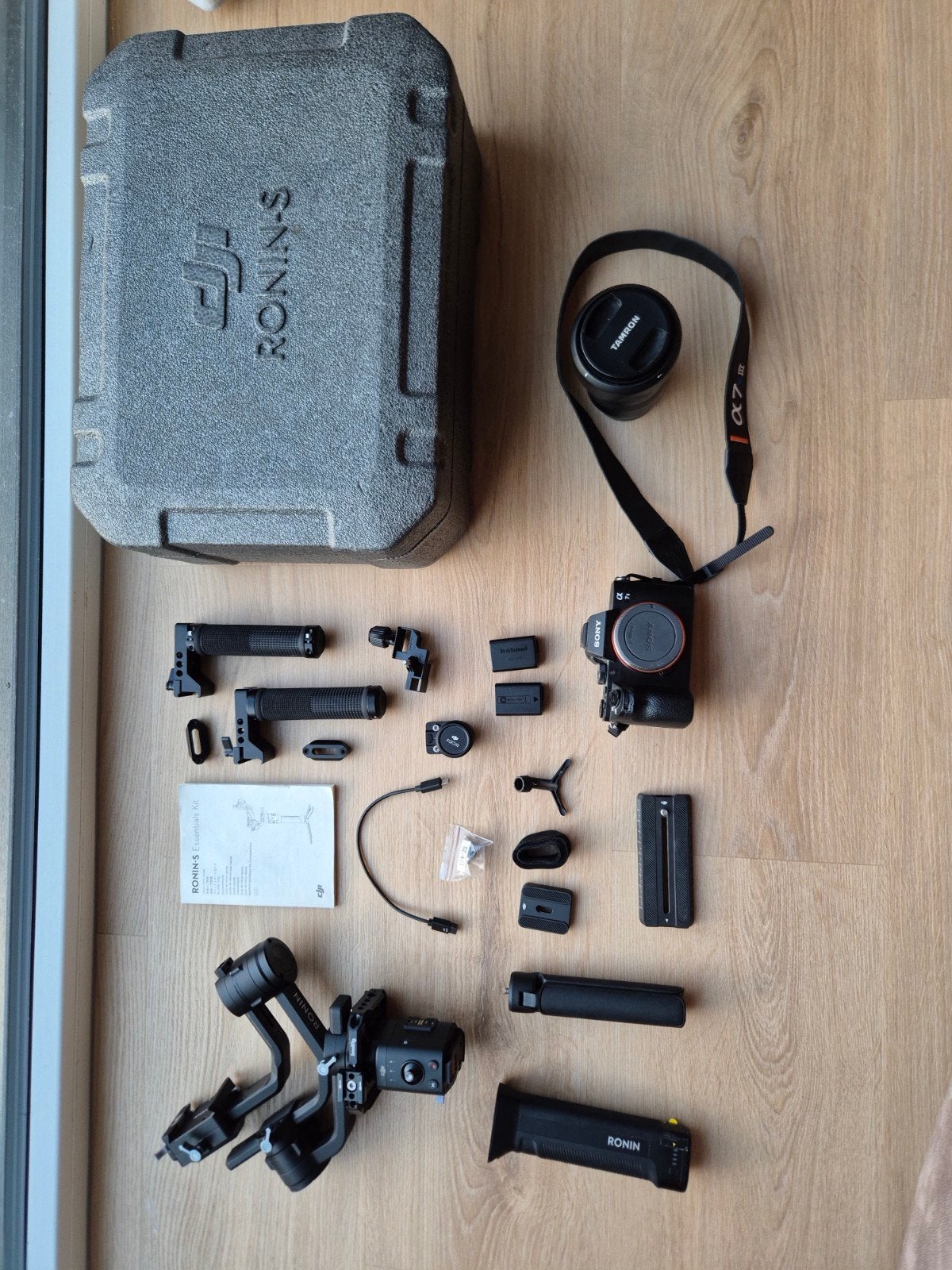 Sony Alpha A7 II met Tamron 28-75mm f/2.8 en DJI Ronin-S, Ophalen, Gebruikt, Beeldstabilisatie, Sony