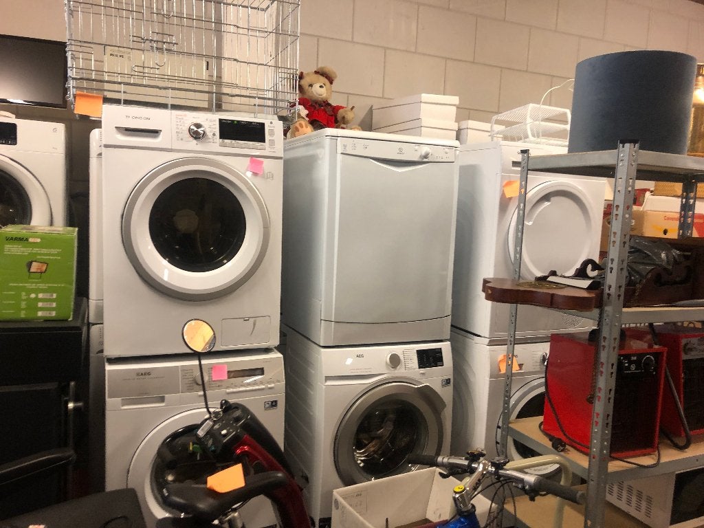 wasmachine, Gebruikt, Ophalen of Verzenden, 85 tot 90 cm, 1200 tot 1600 toeren