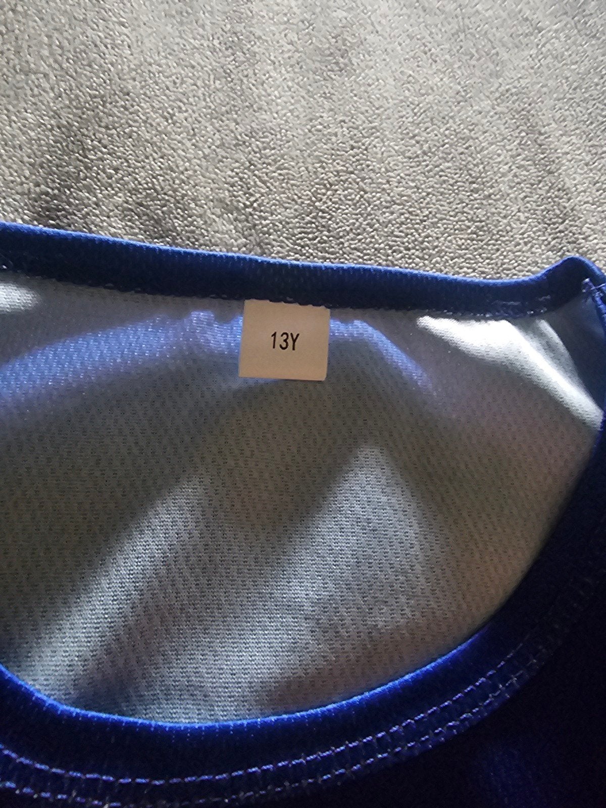 Voetbal tenue blauw - shirt en broekje, Sport en Fitness, Ophalen of Verzenden