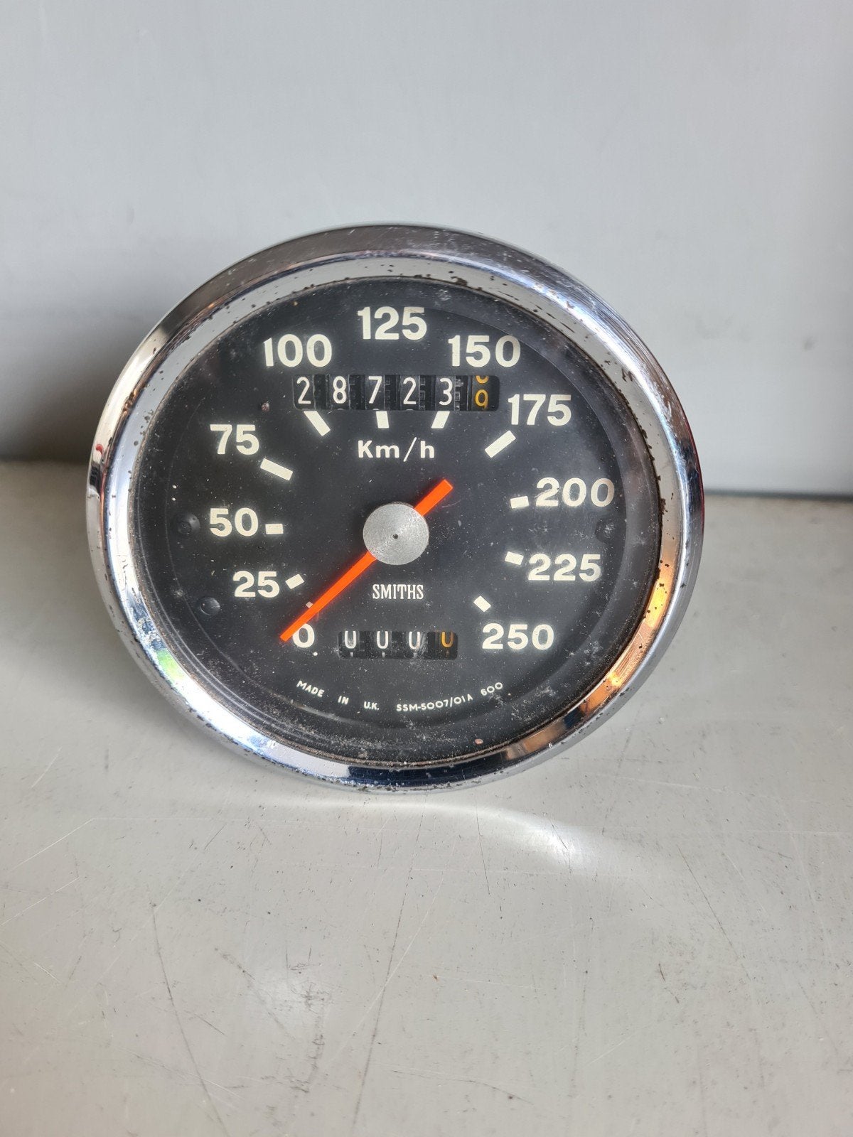 Smiths kilometerteller - Klassieke auto/motor, Verzenden