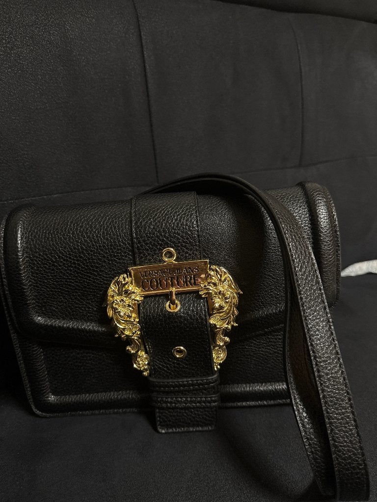 Dames Versace tas, Ophalen, Zo goed als nieuw, Zwart, Schoudertasje
